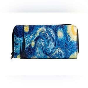 Starry Night long wallet